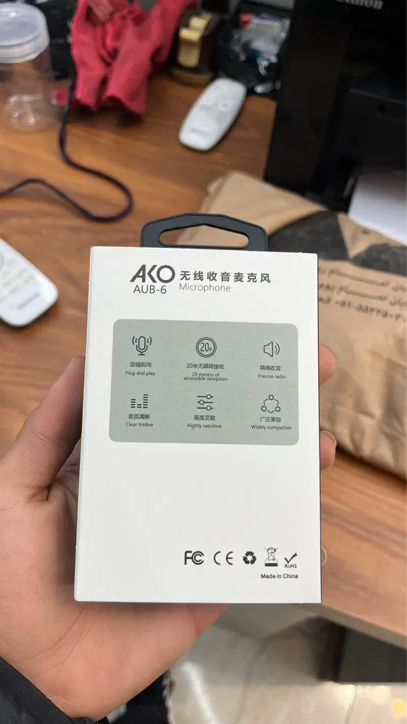 میکروفون آکو|لوازم جانبی موبایل و تبلت|کاشمر, |دیوار