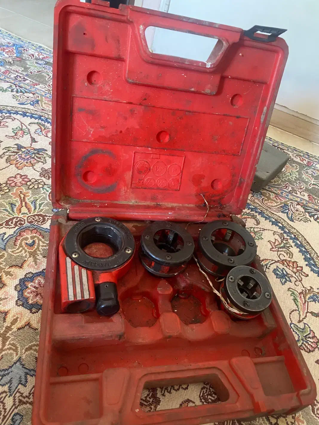 پک حدیده لوله یا قلاویز زن|ابزارآلات|مشکیندشت, |دیوار