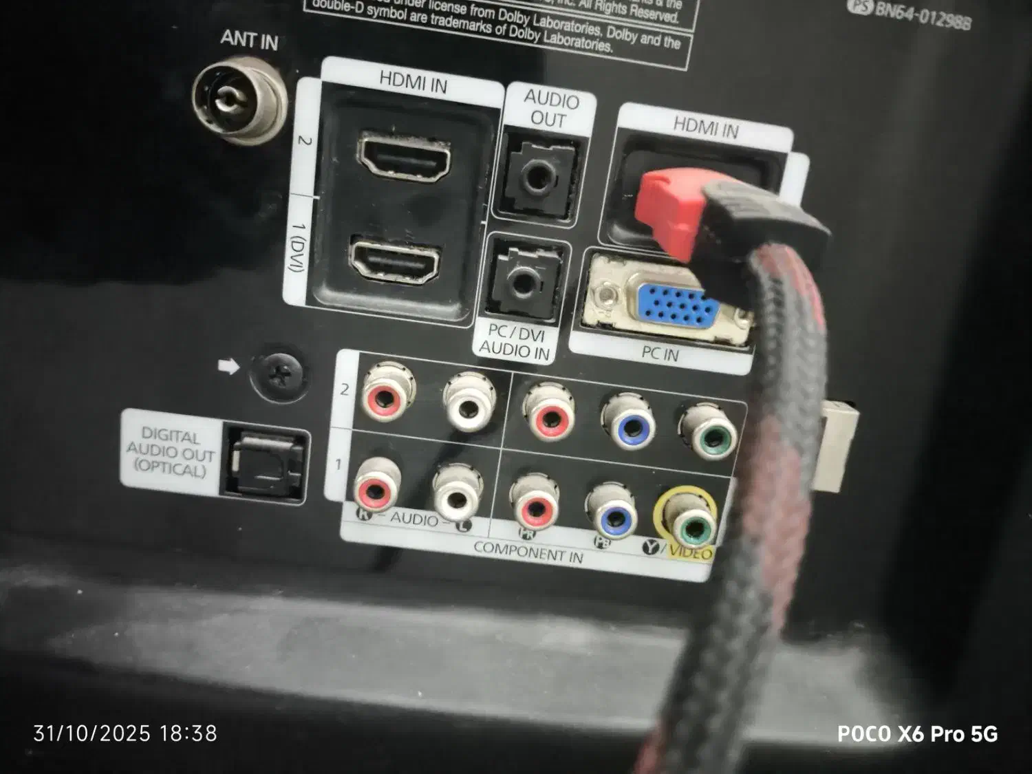 تلوزیون 32اینچ سامسونگ|تلویزیون و پروژکتور|شاهین‌شهر, مسکن مهر|دیوار