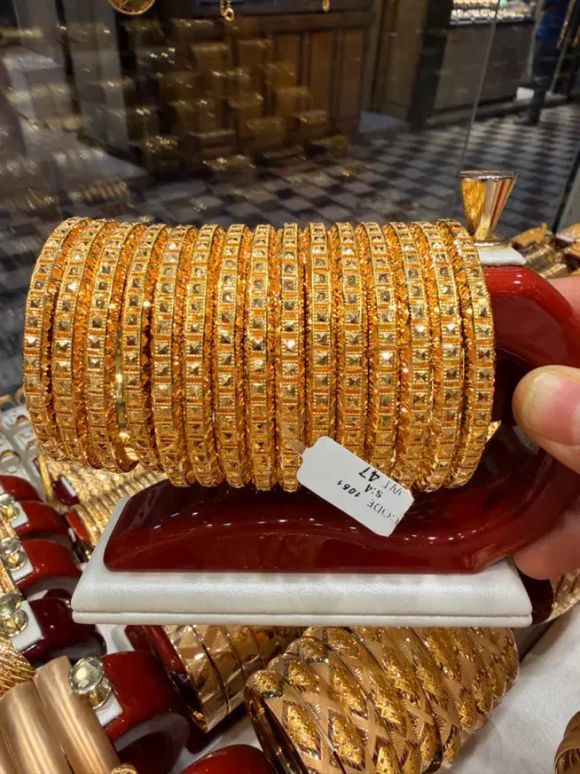 النگو بحرینی سوپر لوکس ۶ درصد بالای تابلو|جواهرات|شیراز, بازار|دیوار