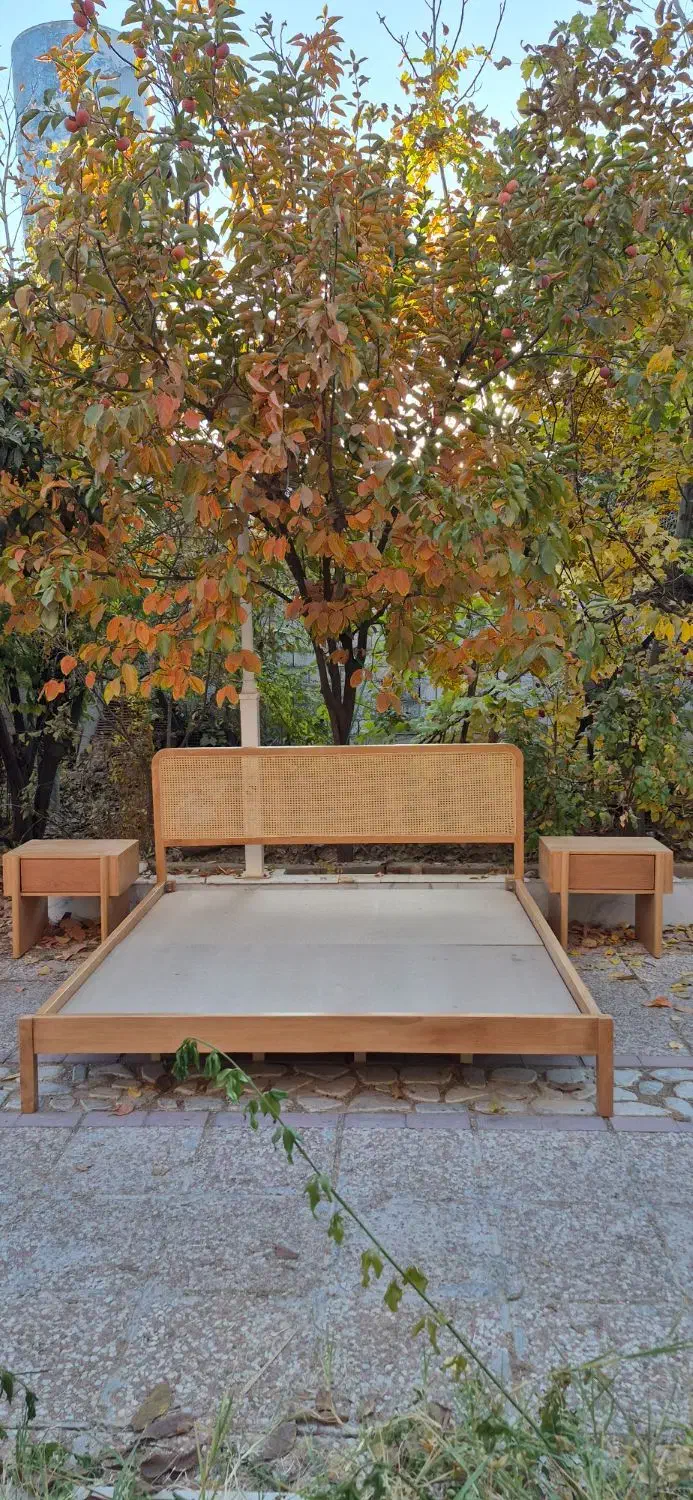 سرویس خواب راش حصیری|تخت و سرویس خواب|شیراز, گویم|دیوار