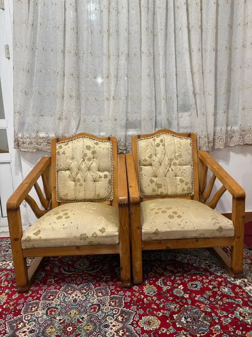 مبل ۸ نفره چوب نراد کلاسیک|مبلمان خانگی و میز عسلی|رشت, دیانتی|دیوار