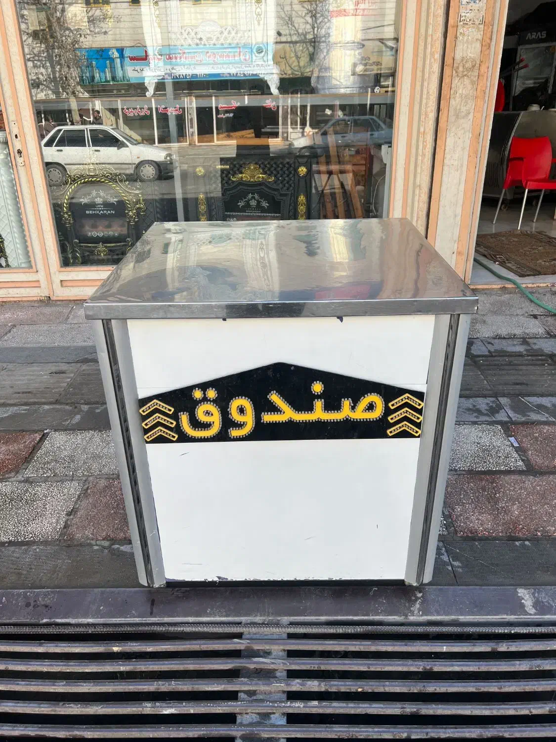 میز صندوق سالم با ال ای دی|فروشگاه و مغازه|نسیم‌شهر, |دیوار