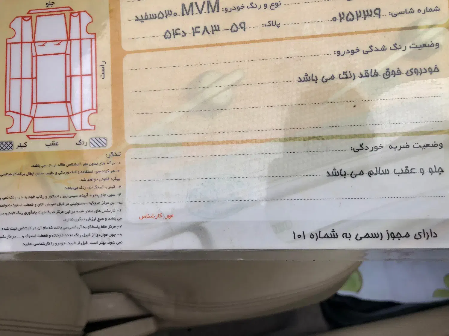 ام وی ام ۵۳۰مدل ۹۳..|خودرو سواری و وانت|گرگان, |دیوار