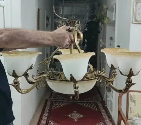 لوستر شکیل|لوستر و چراغ آویز|بروجرد, |دیوار