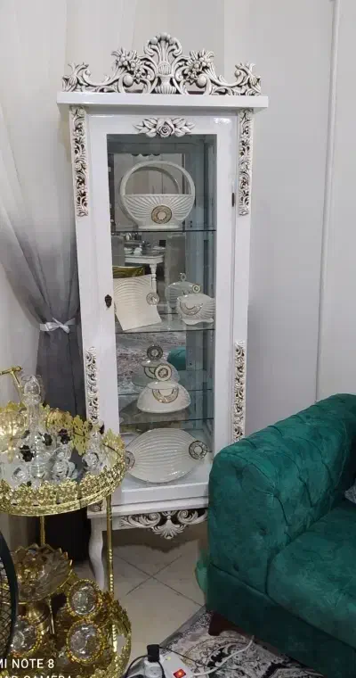 گنجه بوفه ویترین|بوفه، ویترین، کنسول|چناران, |دیوار