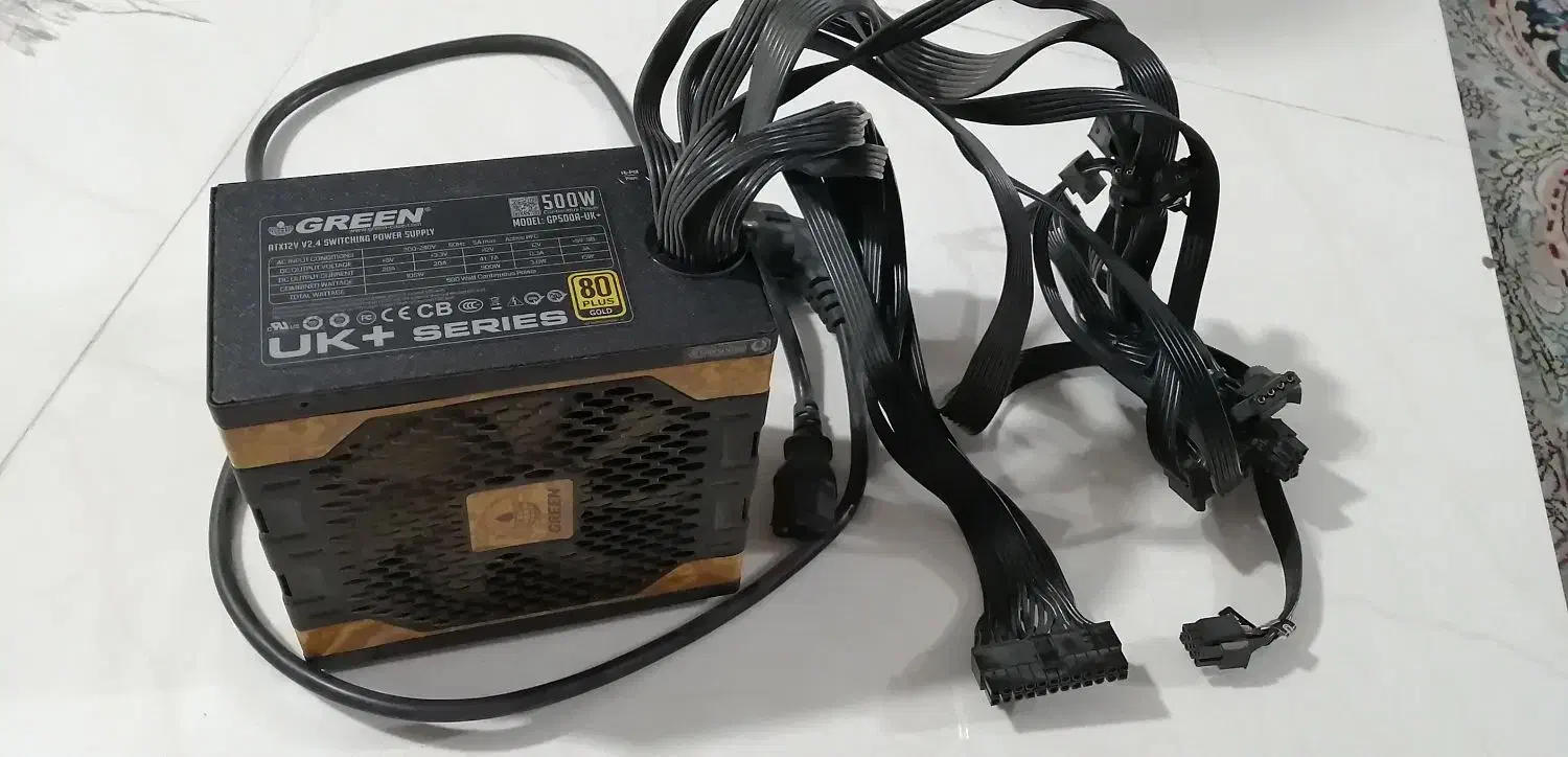 پاور 500 وات|قطعات و لوازم جانبی رایانه|شیراز, گویم|دیوار