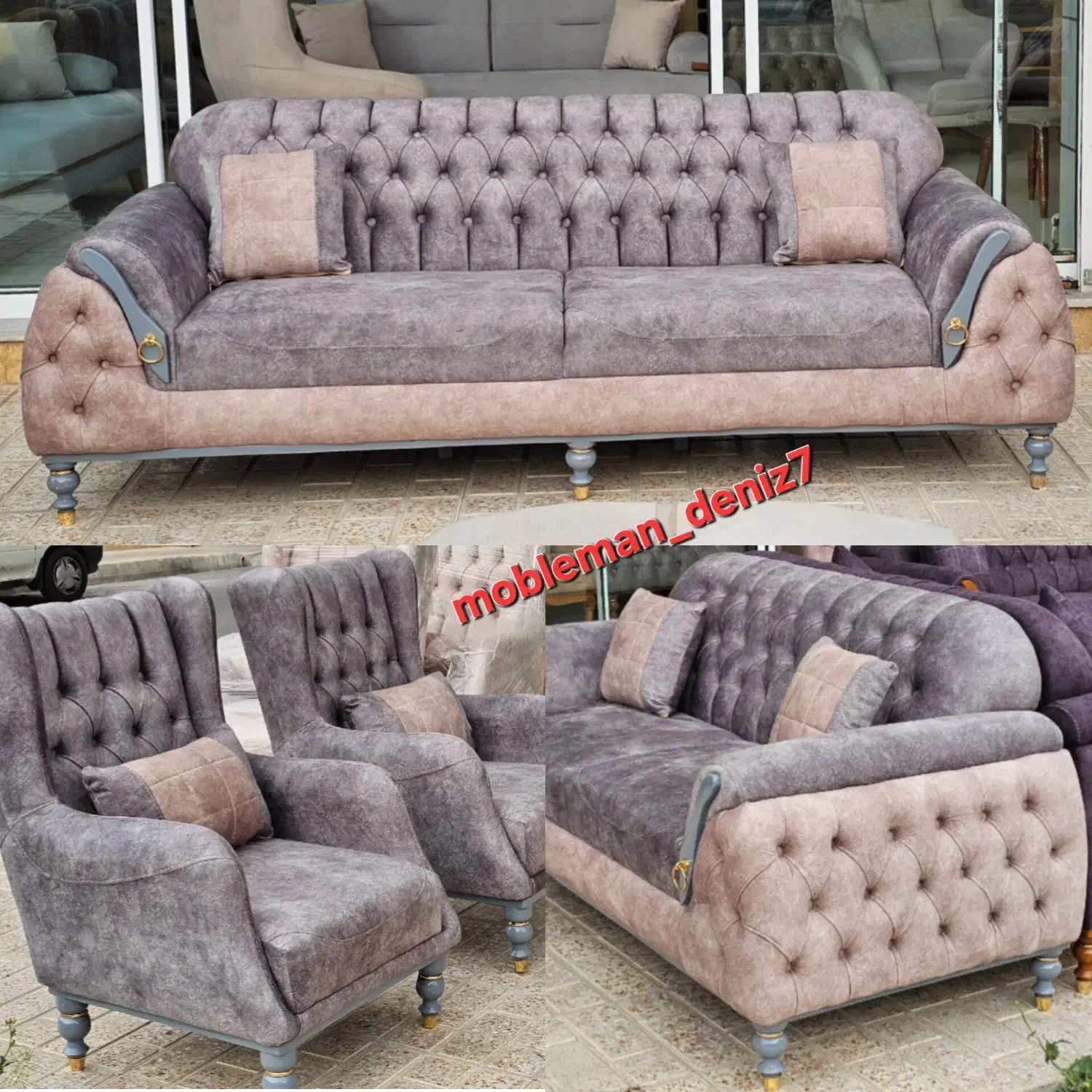 مدل ۷نفره آیلین|مبلمان خانگی و میز عسلی|قزوین, |دیوار