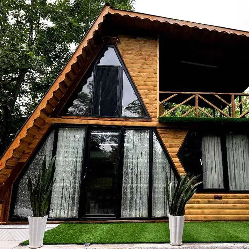 طراحی ساخت کلبه سوییسی چوبی|مصالح و تجهیزات ساختمان|تهران, فرمانیه|دیوار