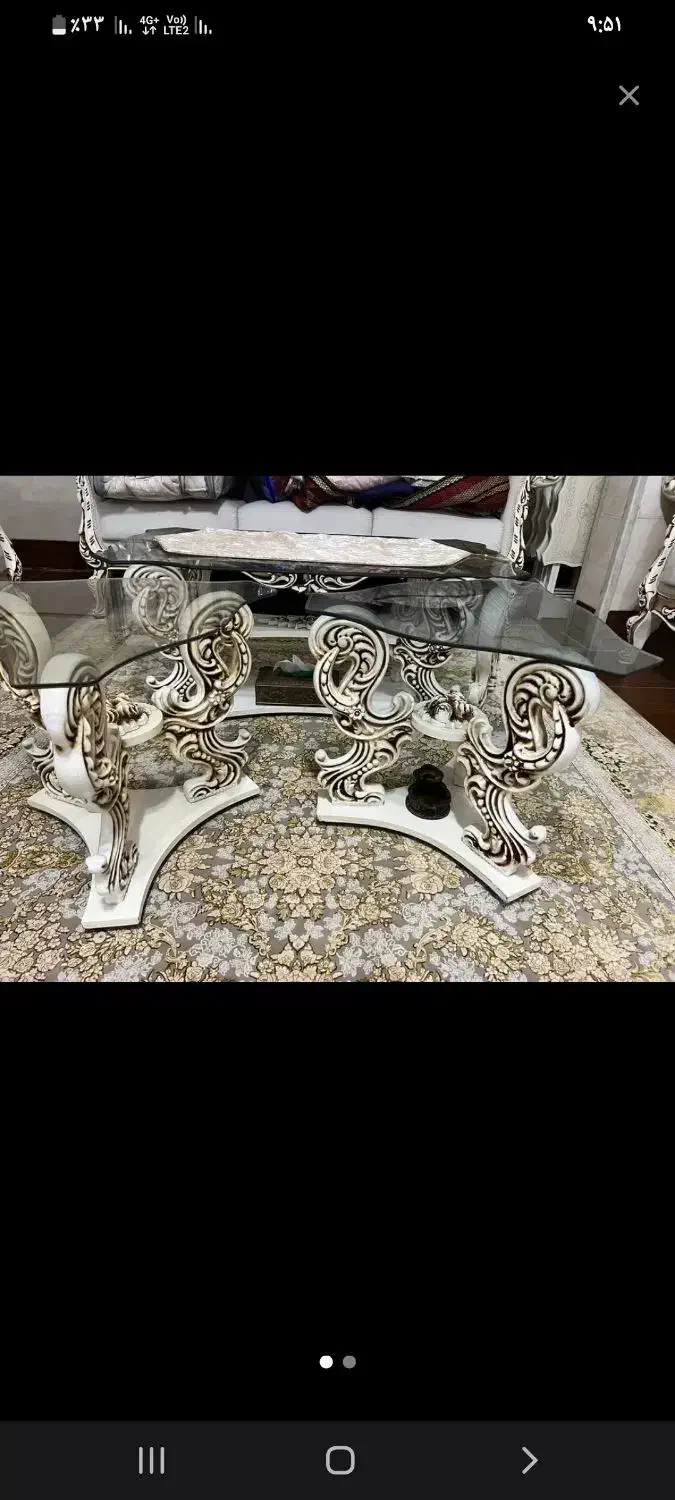 عسلی مبل|مبلمان خانگی و میز عسلی|همدان, |دیوار