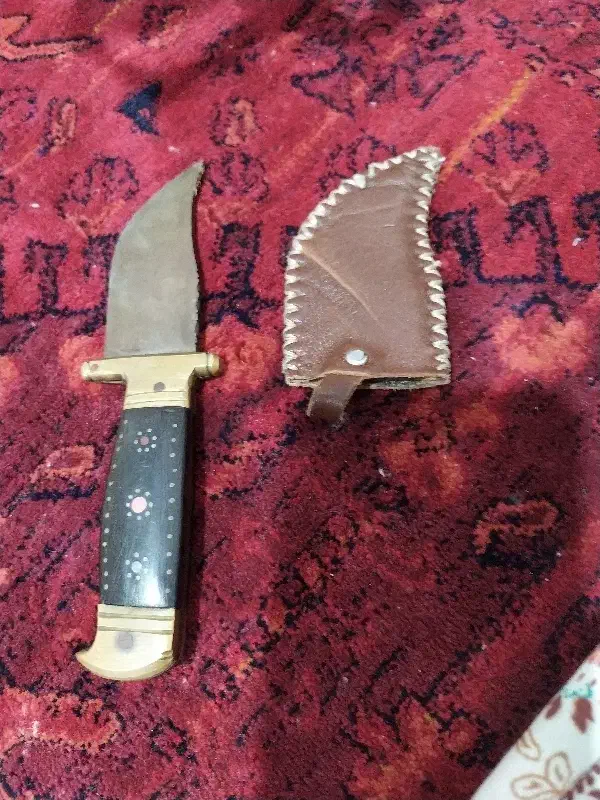 چاقو کونوردی قدیمی عتیقه دسته عقابی|کلکسیون اشیاء عتیقه|مشهد, رسالت|دیوار