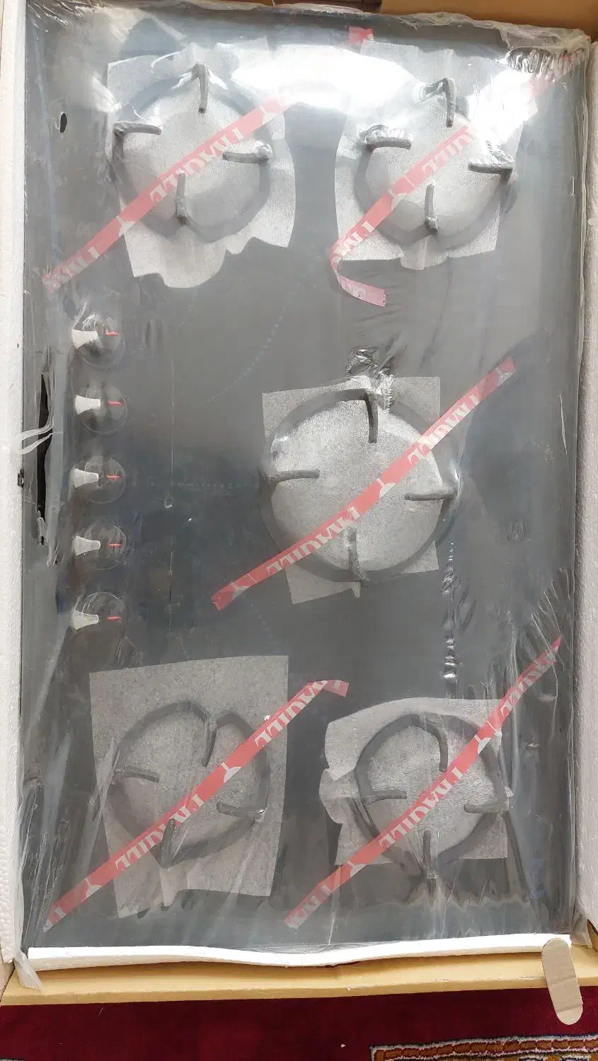 اجاق گاز صفحه ای ۵شعله|اجاق گاز و لوازم برقی پخت‌وپز|خمینی‌شهر, |دیوار