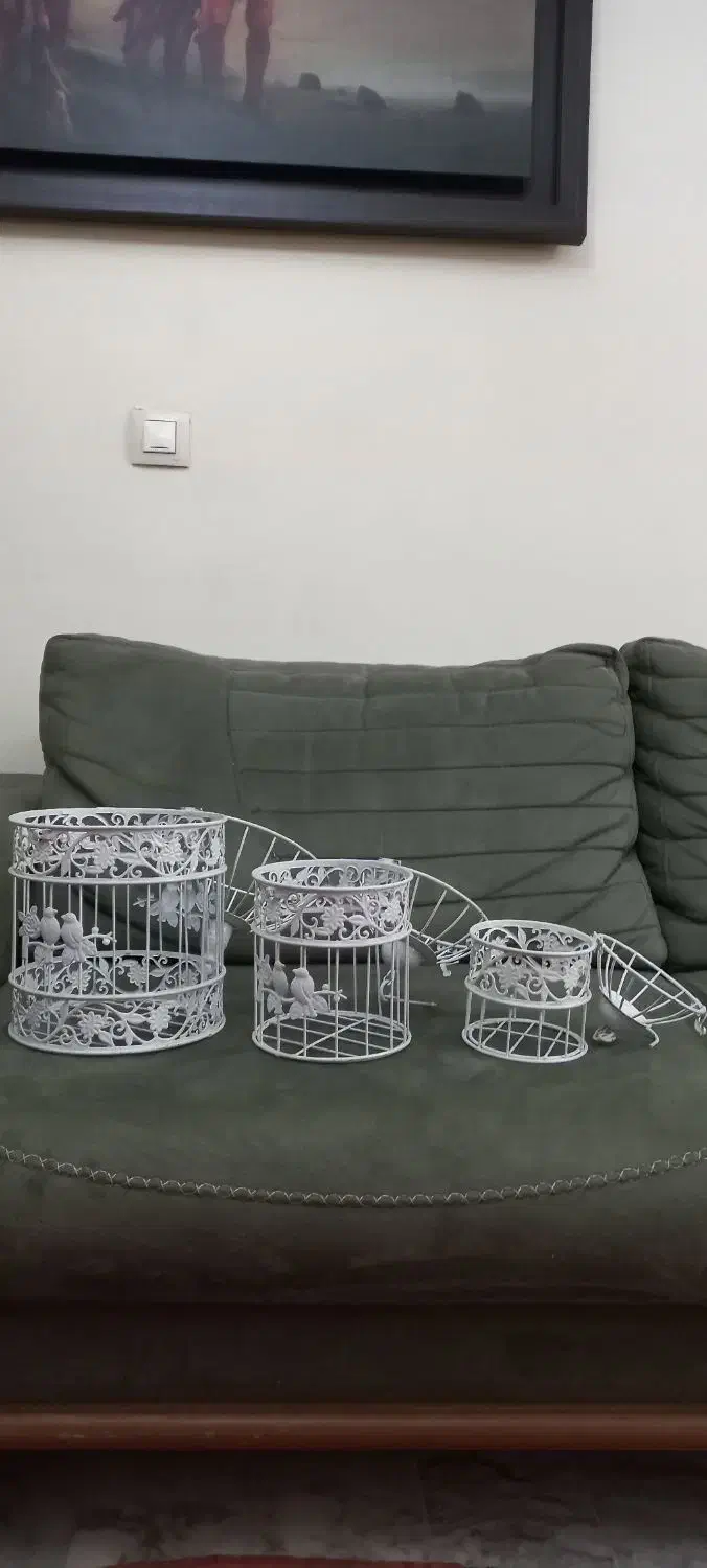 اویز طرح قفس تزیینی|صنایع دستی و سایر لوازم تزئینی|تهران, علم و صنعت|دیوار