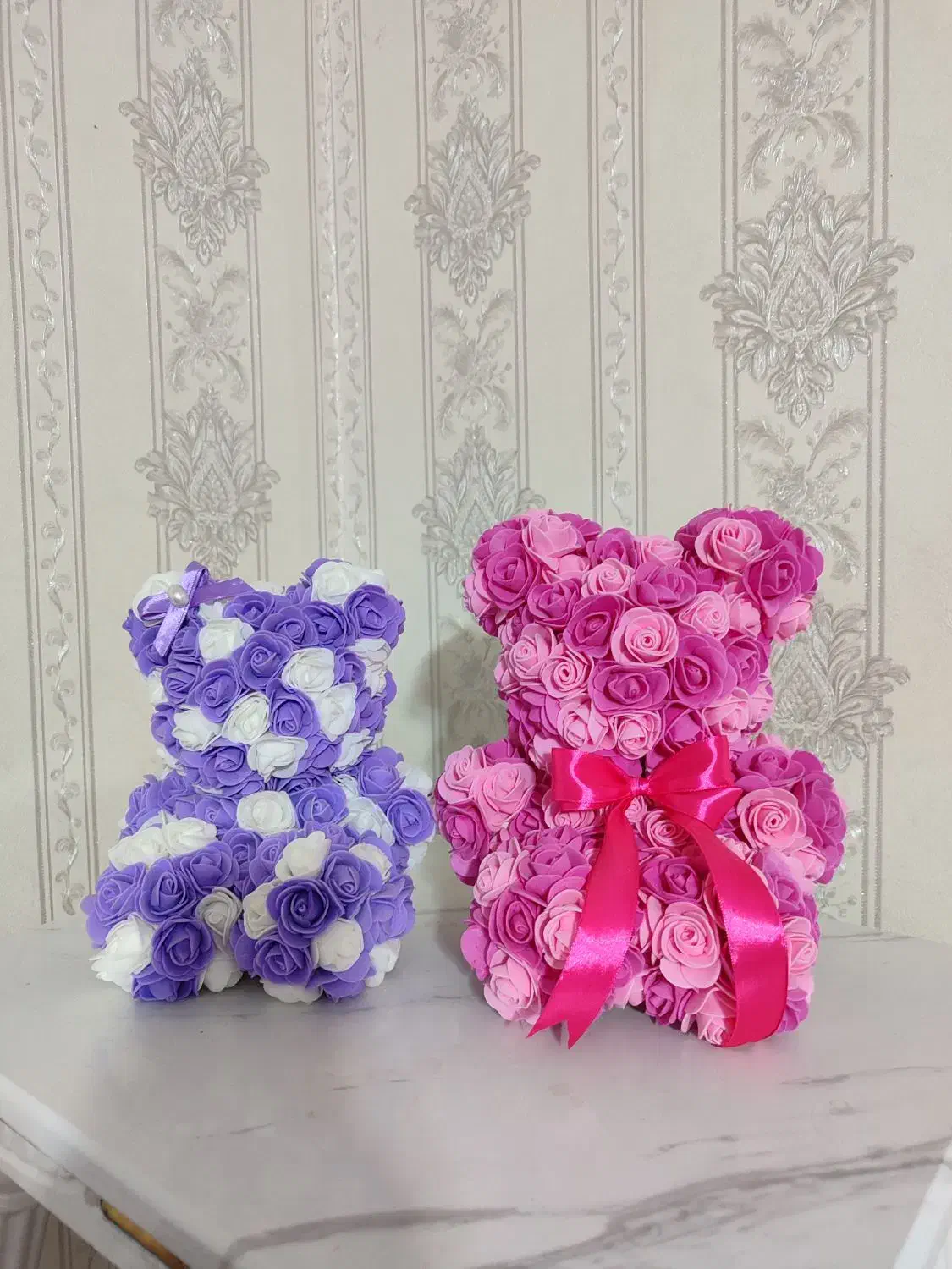 گل روبانی|گل مصنوعی|ارومیه, |دیوار