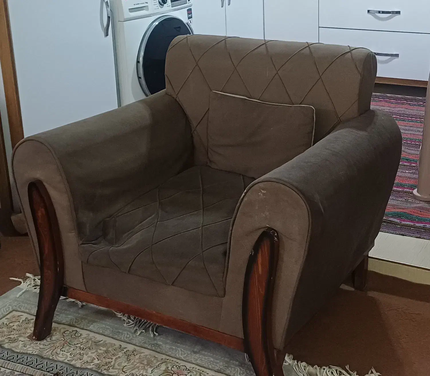 مبل راحتیه هفت نفره|مبلمان خانگی و میز عسلی|شاندیز, |دیوار