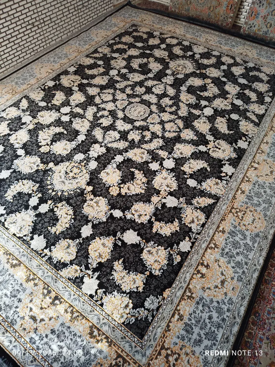 ۴تخته فرش ۱۲متری ۷۰۰شانه با تراکم ۲۵۵۰|فرش|کوهدشت, |دیوار