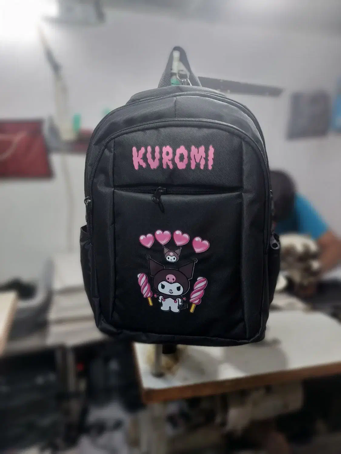 کوله مدرسه کرمی استر خارجی|کیف، کفش، کمربند|قرچک, باقرآباد|دیوار