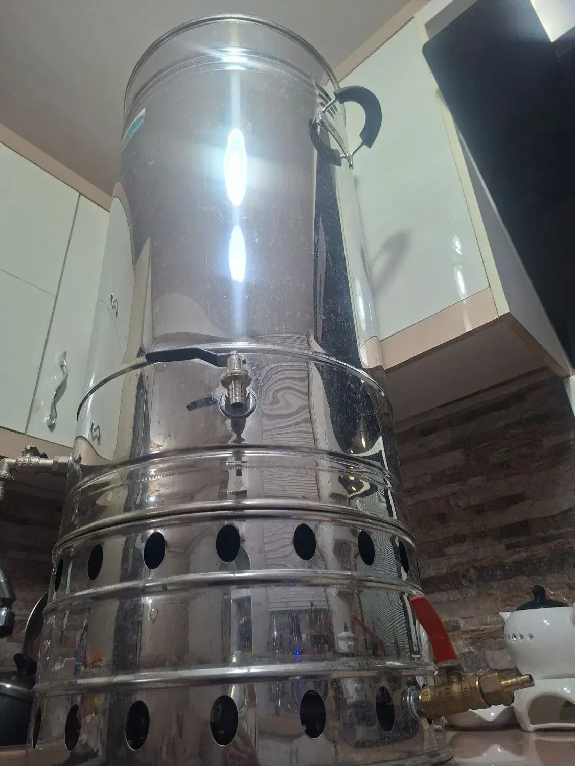 سماور بزرگ مناسب نذری|سماور، چای‌ساز، قهوه‌ساز|تبریز, |دیوار