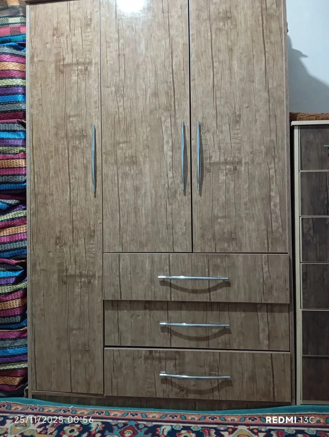 کمد دیواری دست ساز در حد نو|جاکفشی، کمد، دراور|کوهدشت, |دیوار