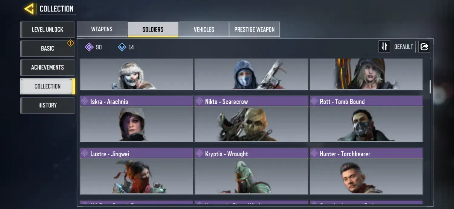 اکانت ندای وظیفه(کالاف دیوتی موبایل)|کنسول، بازی ویدئویی و آنلاین|ری, شهادت|دیوار