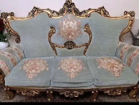 مبل ۹ نفره تمام چوب|مبلمان خانگی و میز عسلی|شهریار, شهریار|دیوار