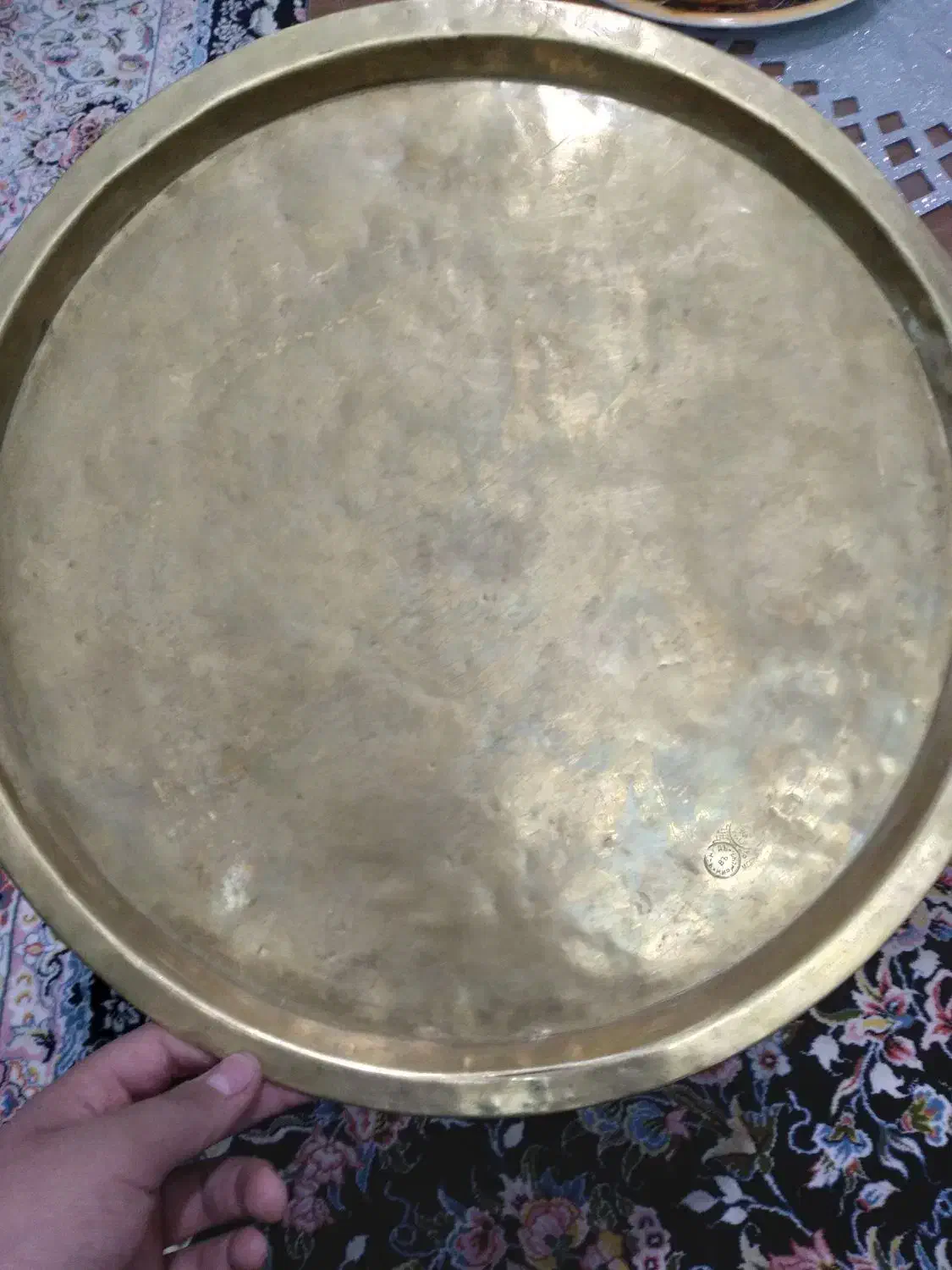 سینی روسی|کلکسیون اشیاء عتیقه|خمین, |دیوار