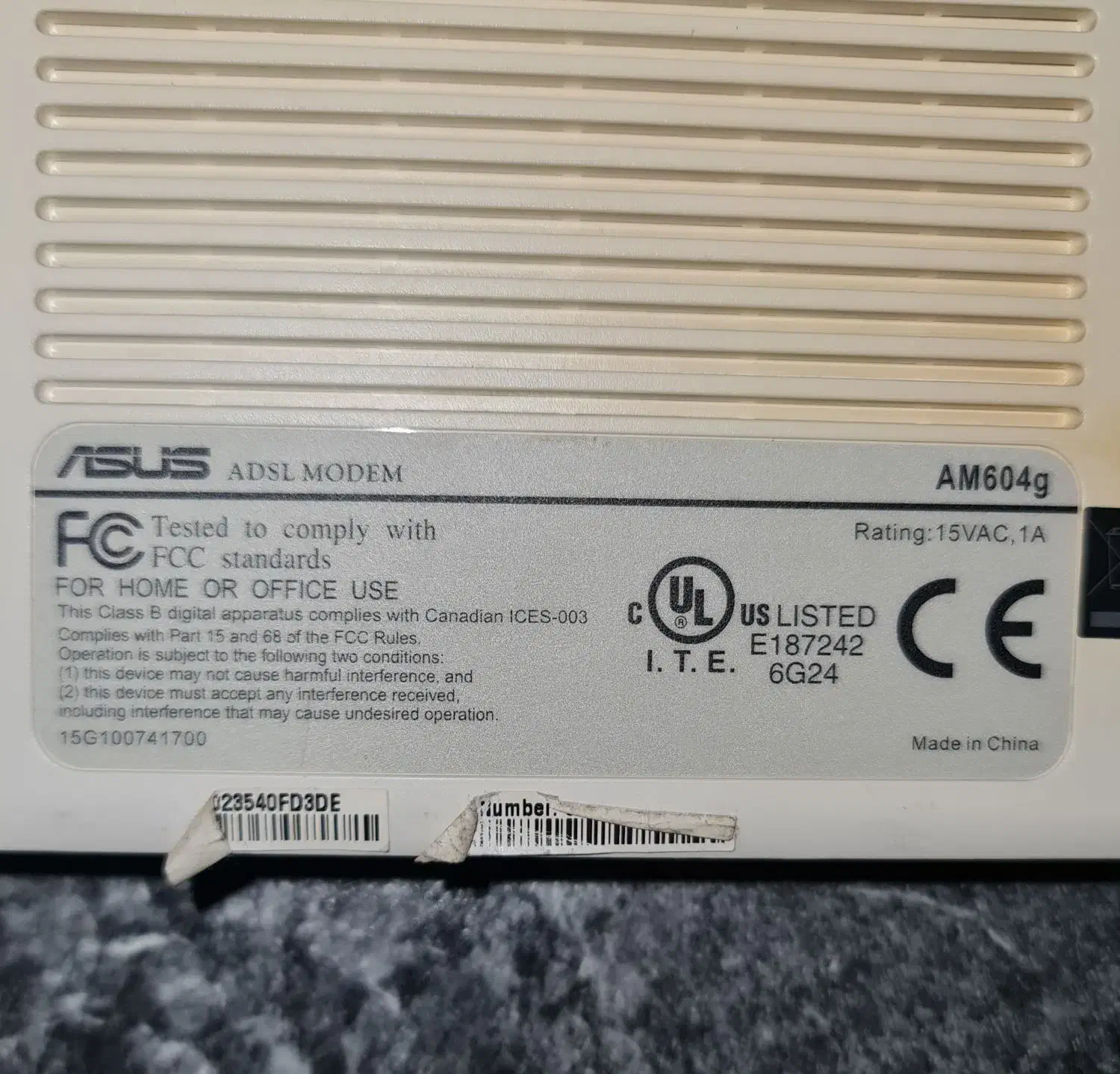 مودم ADSL مارک ASUS مدل AM604|مودم و تجهیزات شبکه|تهران, فردوس|دیوار