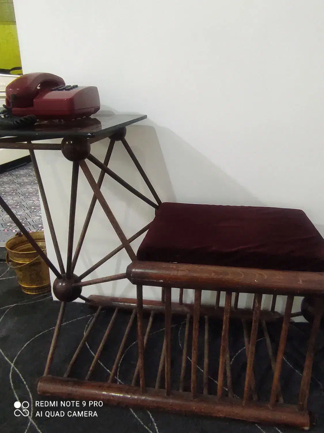 میز تلفن چوبی|میز تلفن|خرم‌آباد, |دیوار