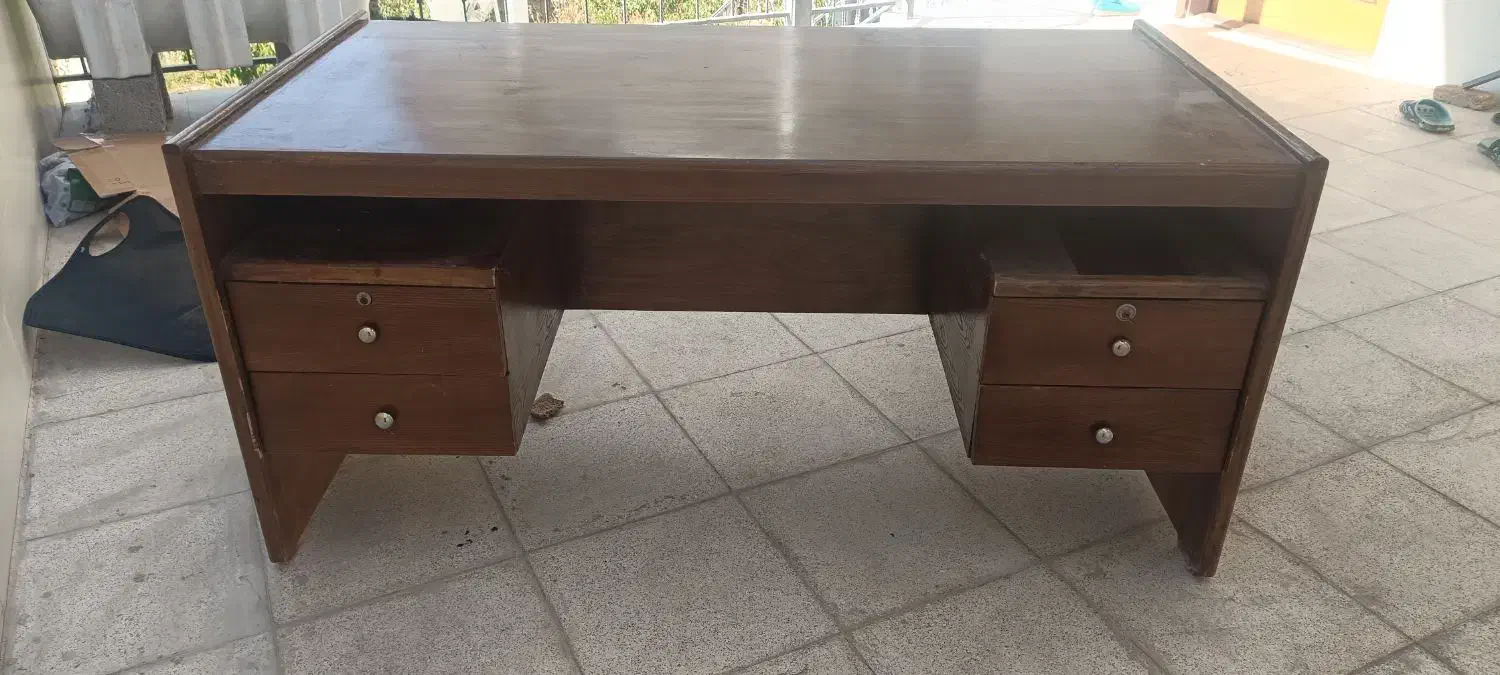 میز چوبی|میز تحریر و کامپیوتر|سامان, |دیوار