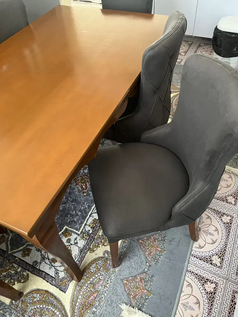 میز ناهارخوری ۶نفره|میز و صندلی غذاخوری|رفسنجان, |دیوار