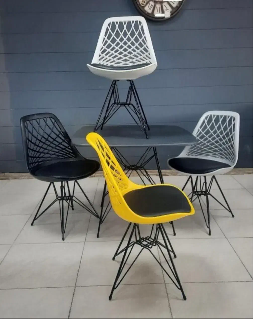 صندلی غذاخوری مدرن کارولین مدرن و زیبا|میز و صندلی غذاخوری|پرند, فاز ۰|دیوار