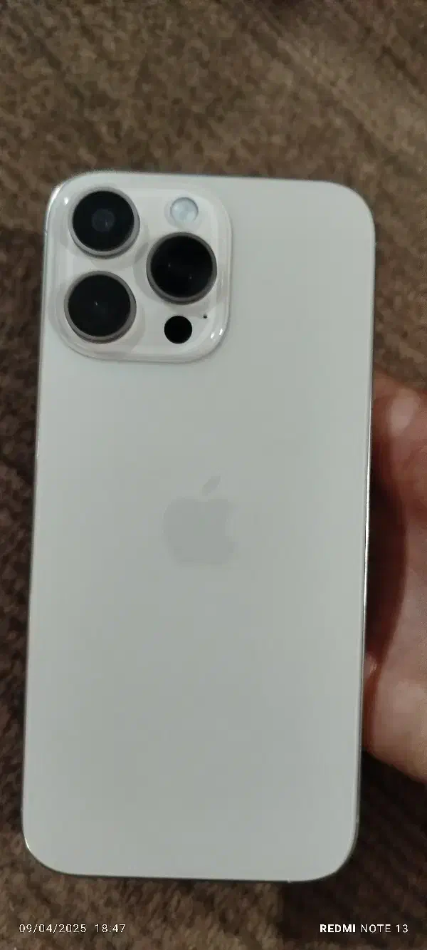 اپل iPhone 16 Pro Max با حافظهٔ ۲۵۶ گیگابایت|موبایل|ارومیه, |دیوار