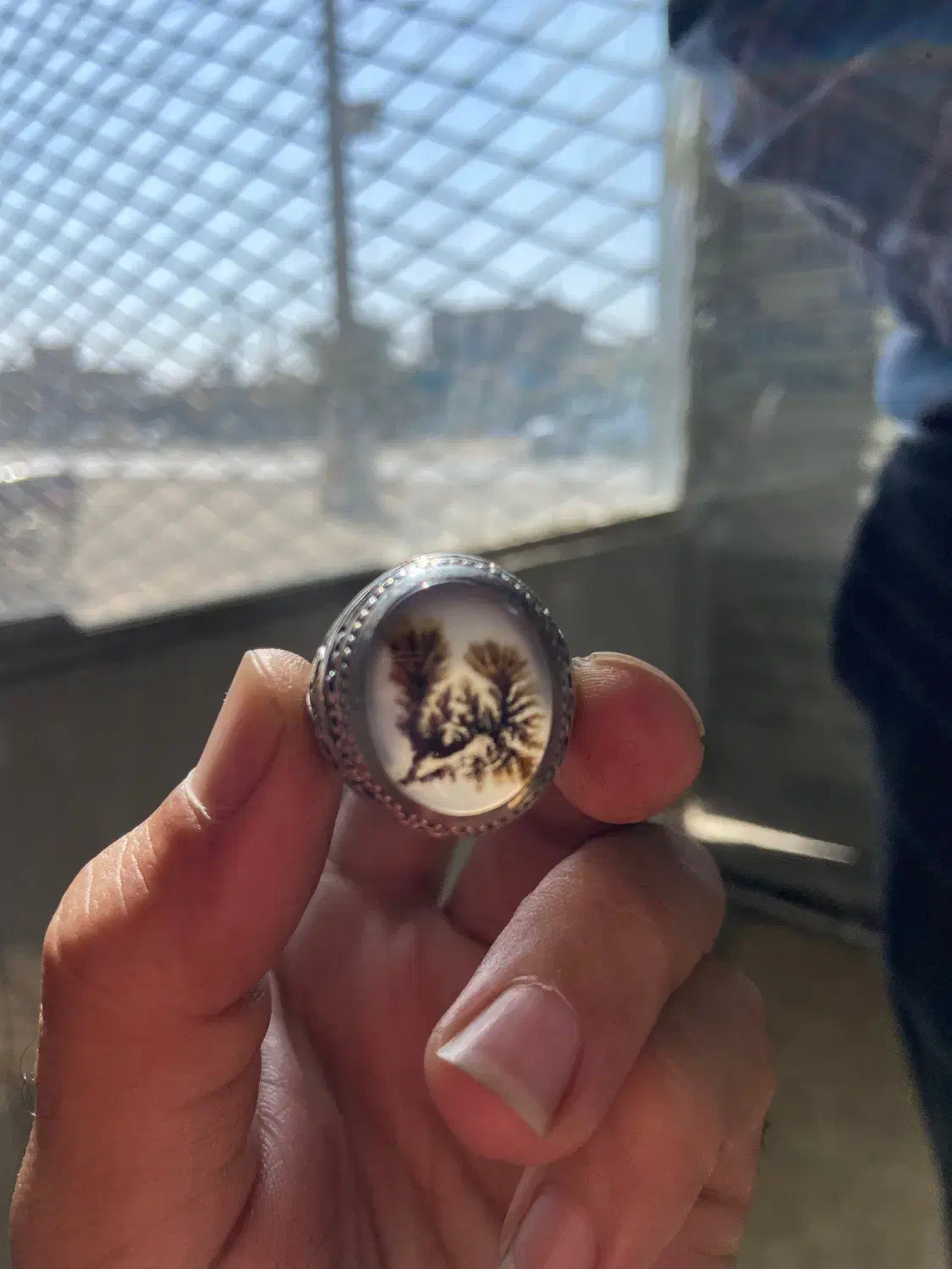 انگشتر نقره کار دست شجر قاینات|جواهرات|تربتحیدریه, باغ سلطانی|دیوار