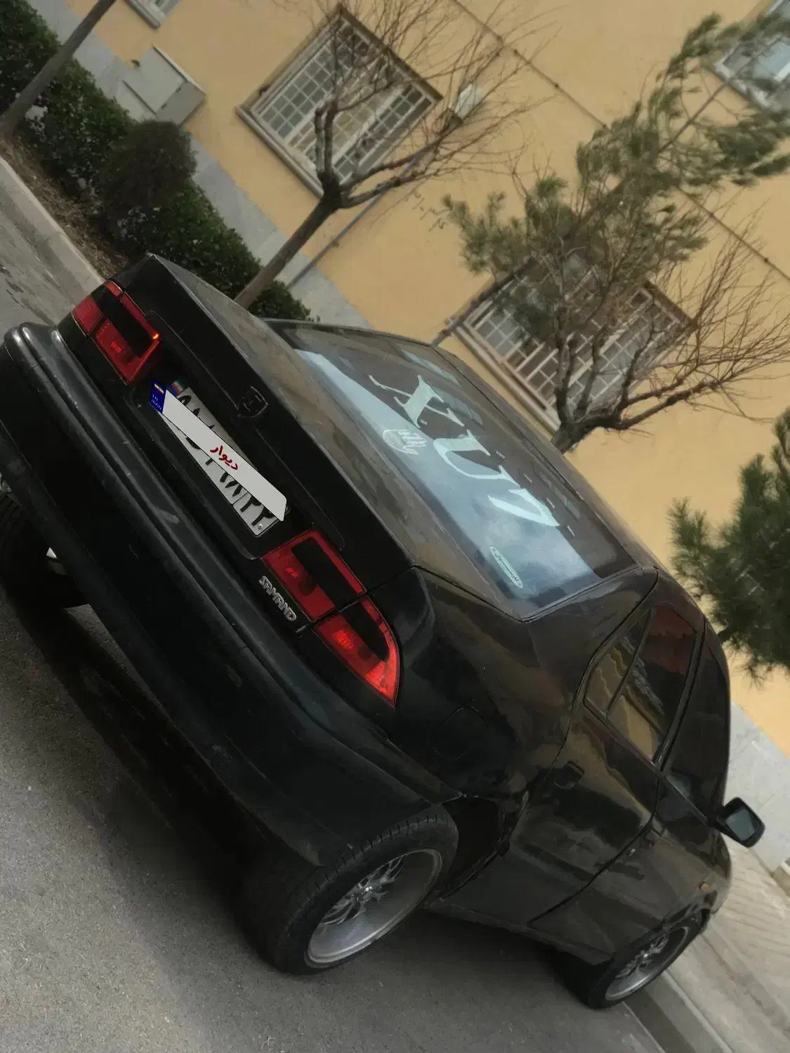 سمند مشکی|خودرو سواری و وانت|مشهد, توس (بلوار توس)|دیوار