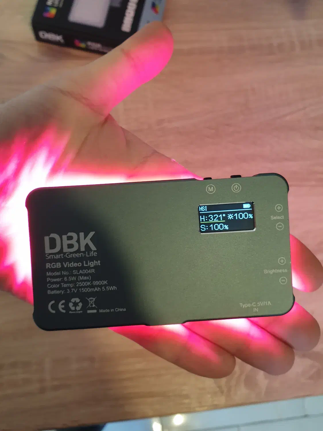 نور ثابت RGB برند DBK SLA004|دوربین عکاسی و فیلم‌برداری|تهران, شهرک غرب|دیوار