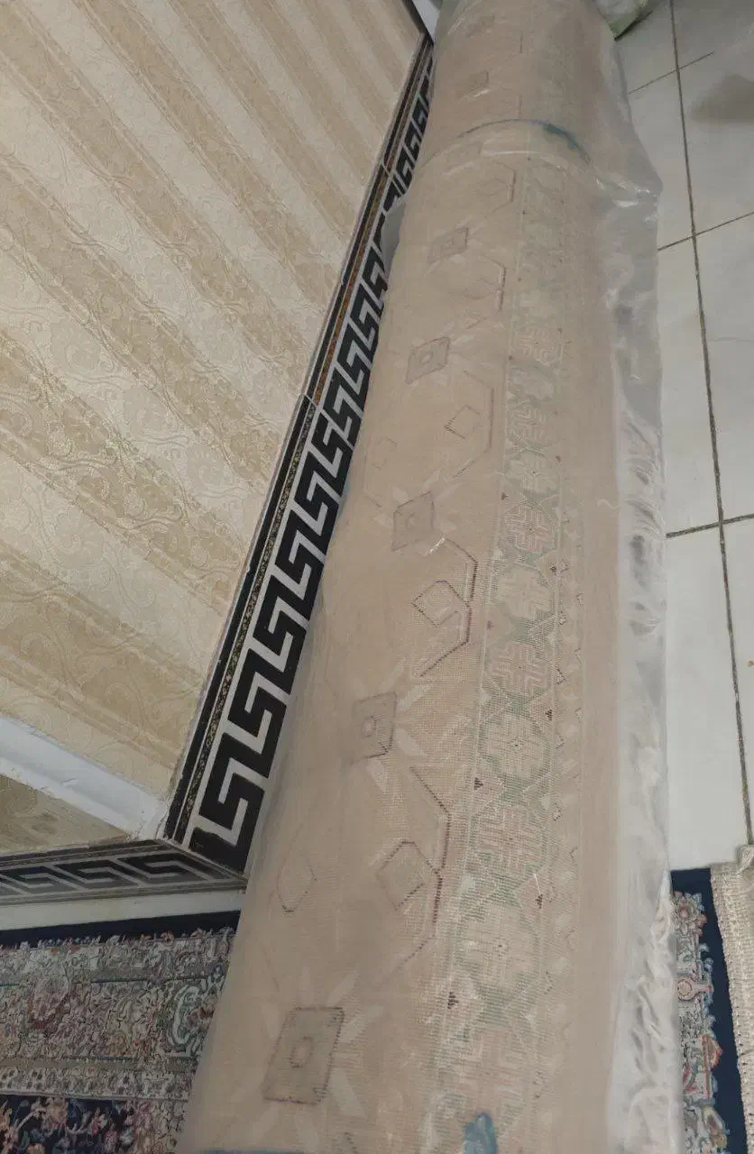 دوعدد فرش 9متری رنگ گردویی 700شانه|فرش|تهران, امیریه|دیوار