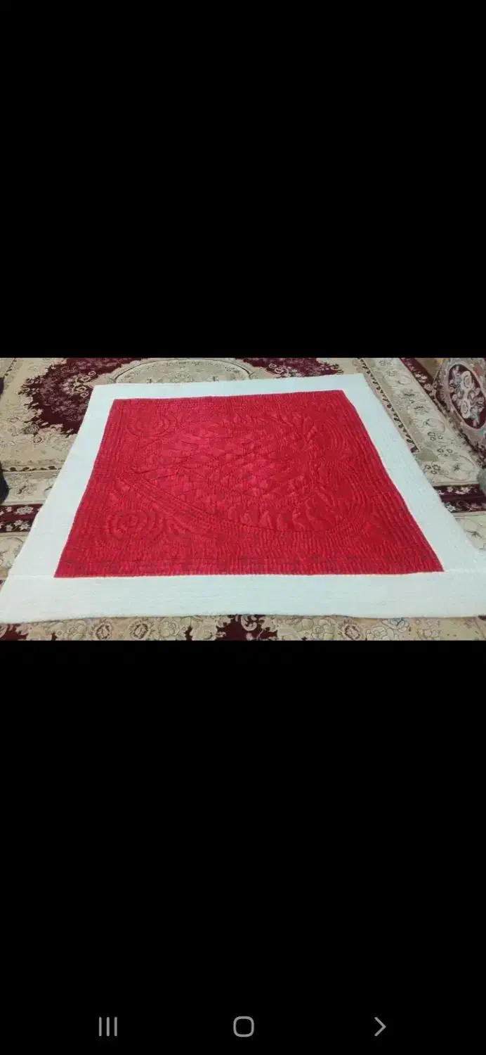 لحاف عروس|رختخواب، بالش، پتو|قم, امامزاده ابراهیم|دیوار