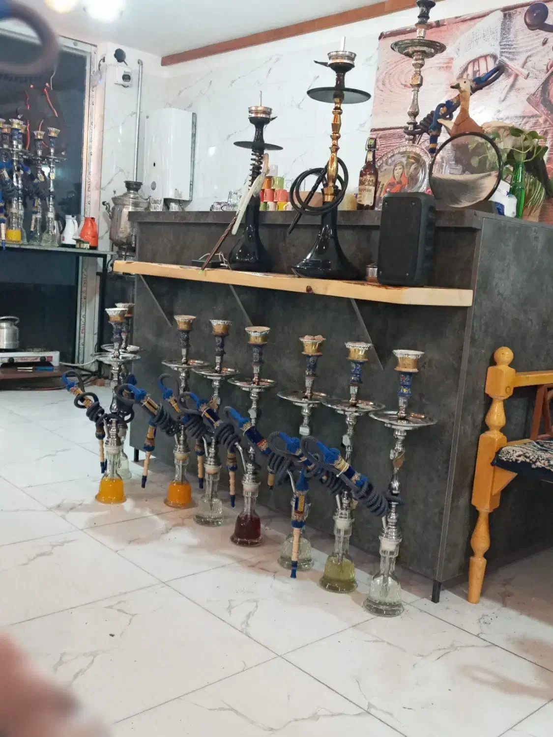 لوازم سفره خانه قلیان، تخت سنتی، کباب پز یخچال|کافی‌شاپ و رستوران|سراب, |دیوار