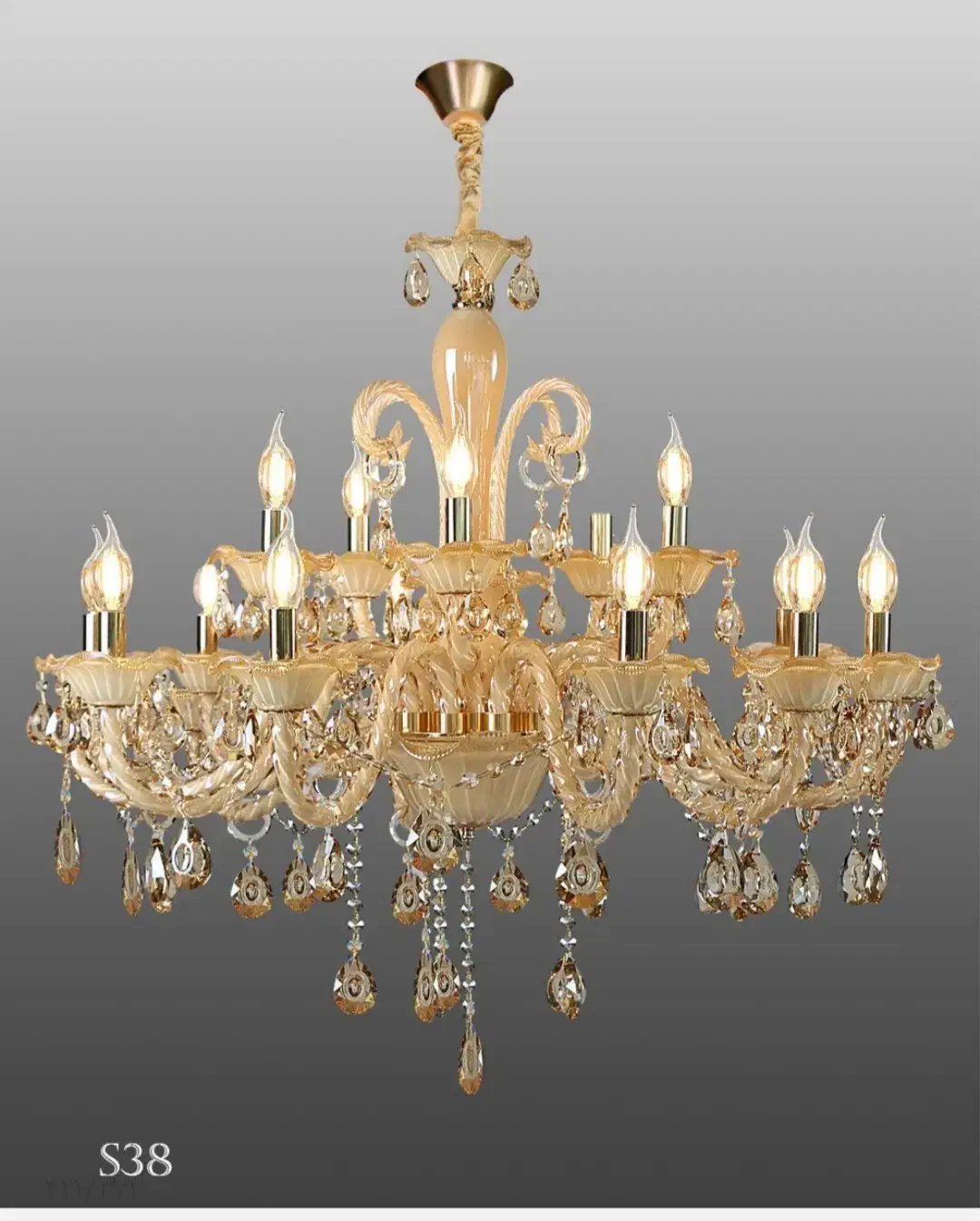 لوستر طبقاتی پروژه محور.کلاسیک .مستقیم از کارخانه|لوستر و چراغ آویز|تهران, نصرت|دیوار