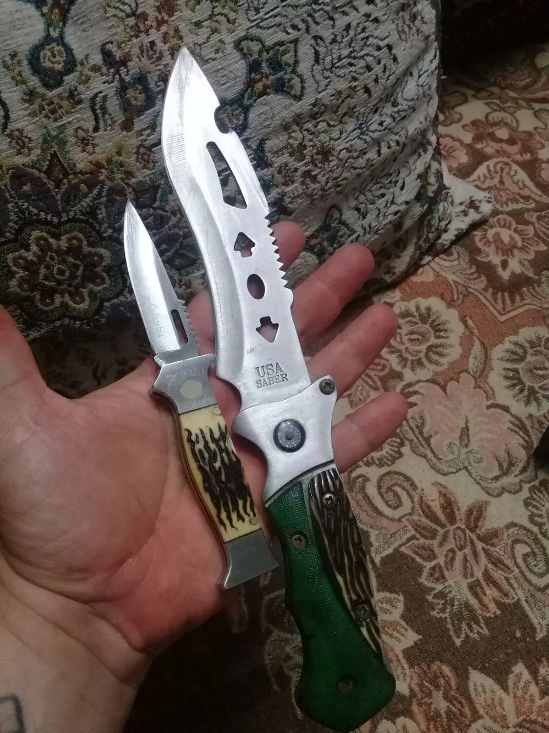 چاقوهای آمریکایی قدیمی|کوهنوردی و کمپینگ|تهران, افسریه شمالی|دیوار