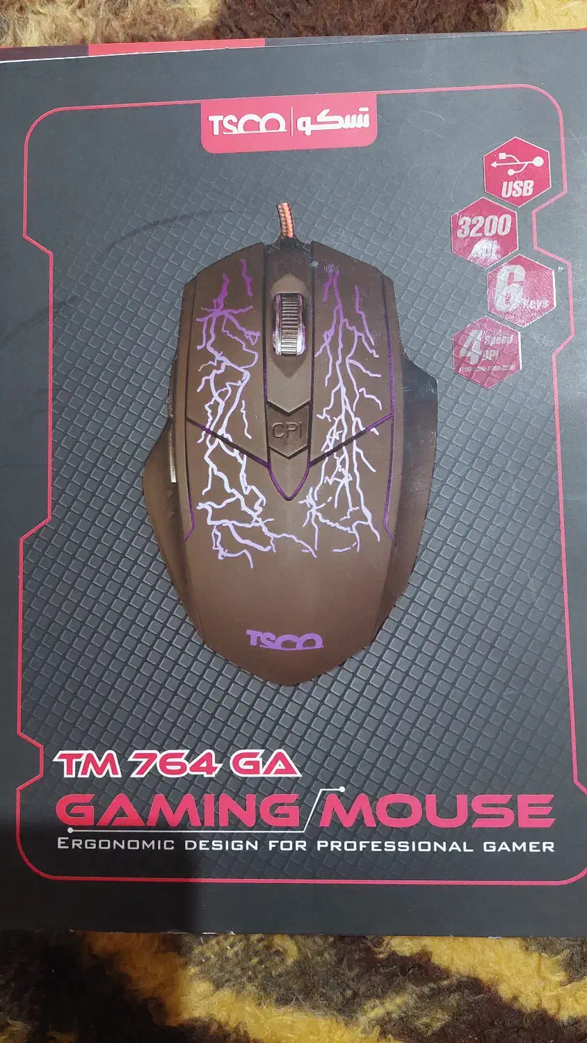 موس گیمینگ تسکو|قطعات و لوازم جانبی رایانه|شوش, |دیوار