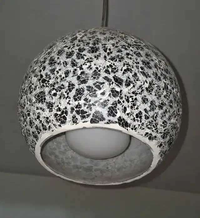 لوستر خواب طرح سنگ|لوستر و چراغ آویز|کرج, چهارصد دستگاه|دیوار