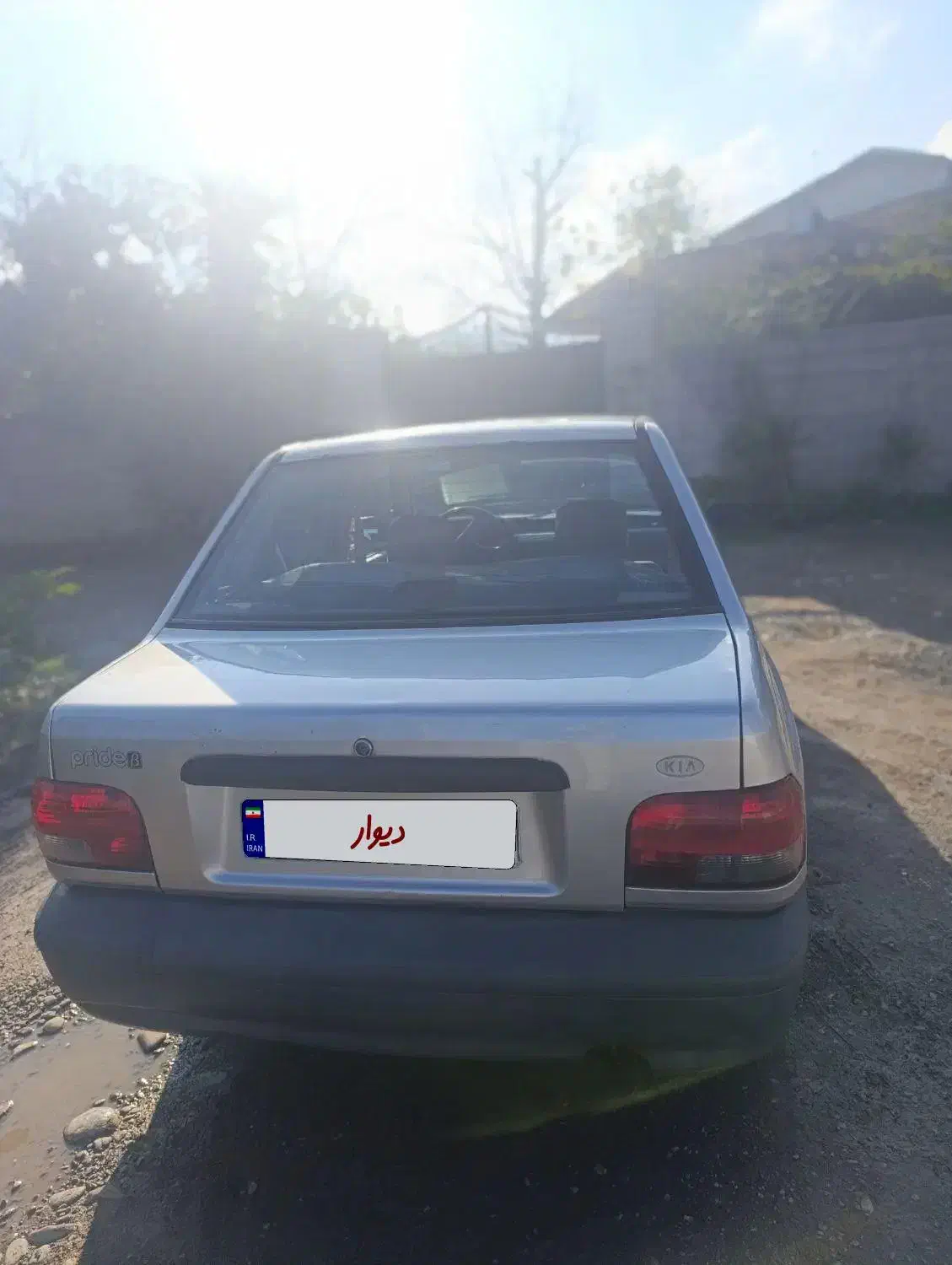 پراید مدل ۸۴ رنگ نقره ای تک سوز|خودرو سواری و وانت|شاندرمن, |دیوار