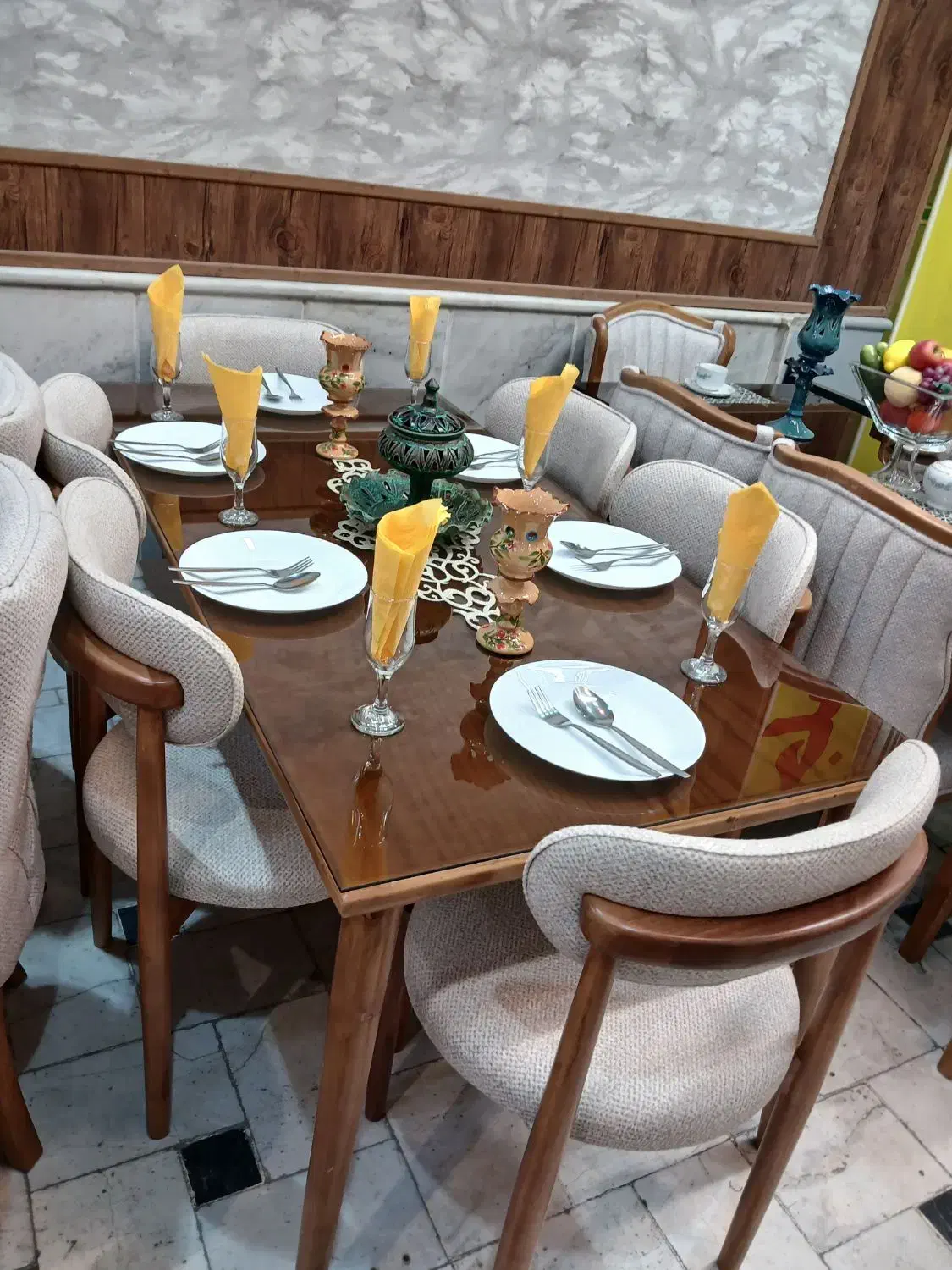 میزهای نهارخوری اقساطی گلوریا|میز و صندلی غذاخوری|مشهد, ولیعصر (شهرک غرب)|دیوار