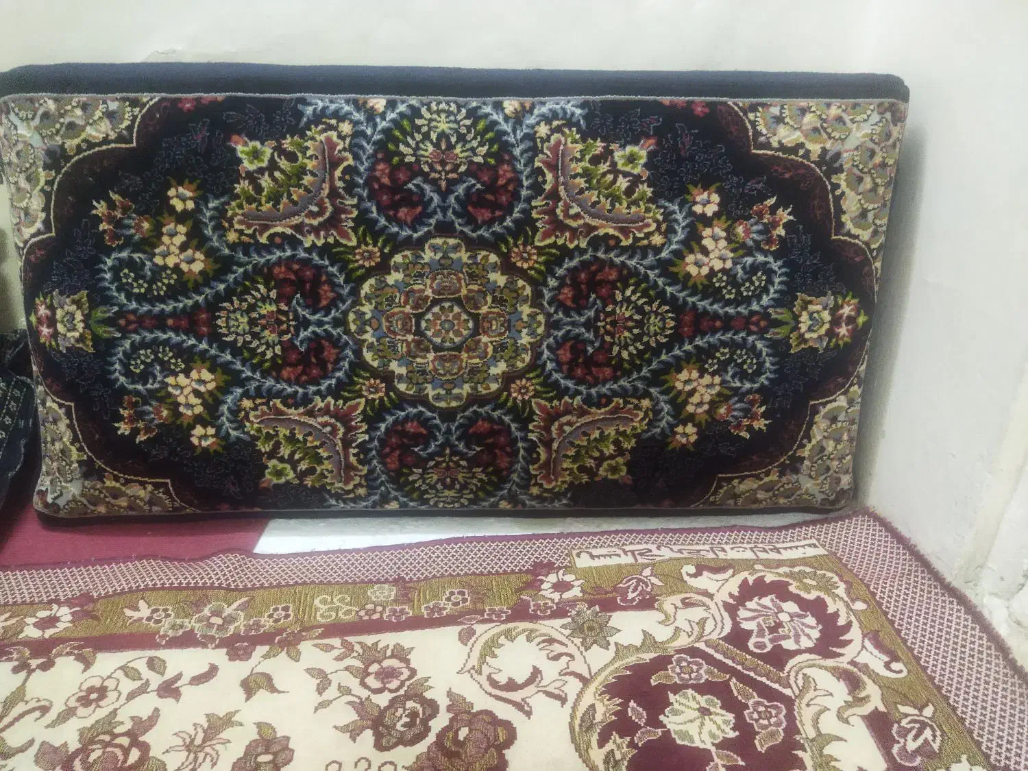 پشتی سرمه ای ۳ جفت|پشتی|تهران, نعمت‌آباد|دیوار