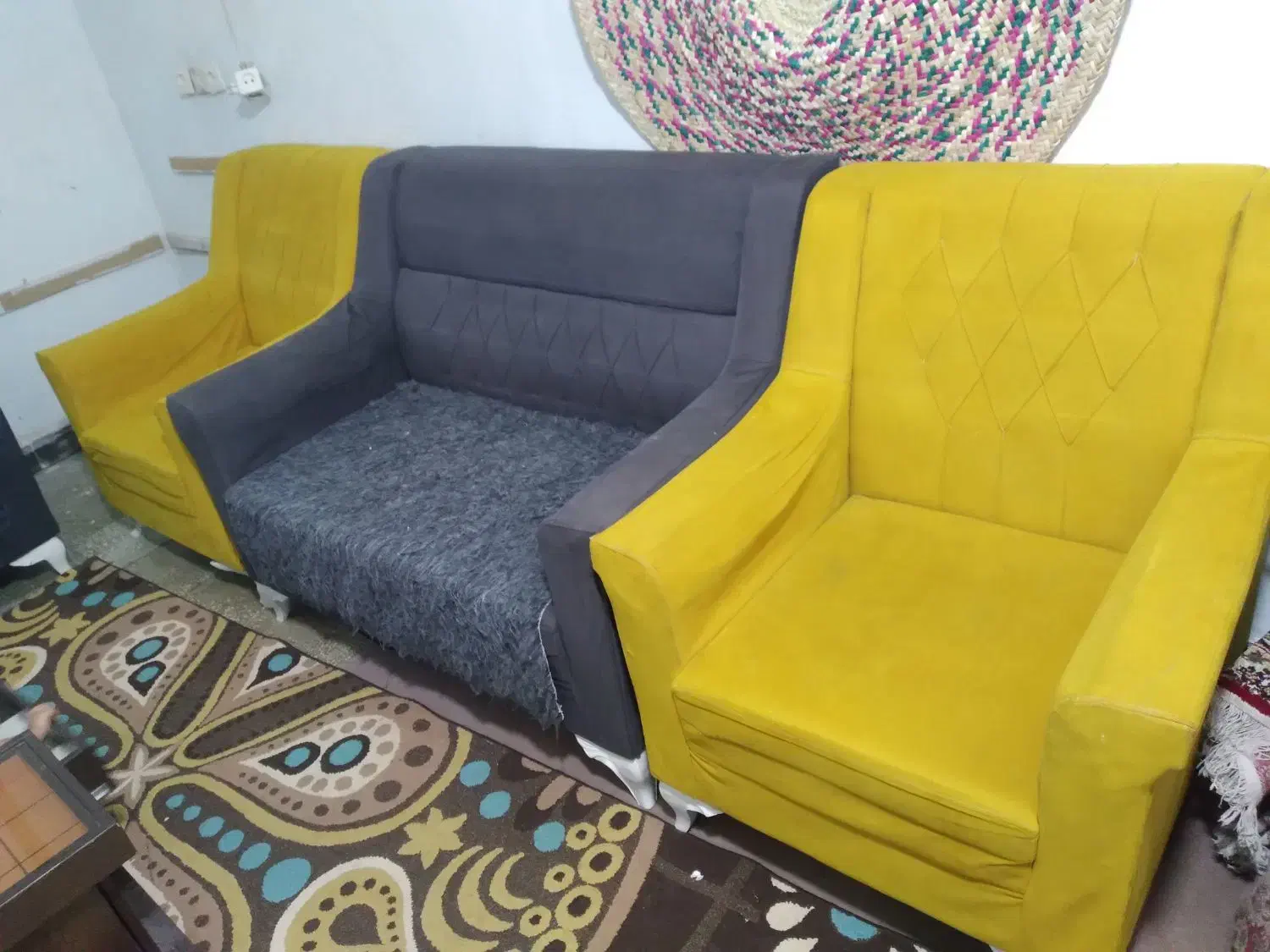 مبلمان ۶ نفره|مبلمان خانگی و میز عسلی|اهواز, لشکرآباد|دیوار