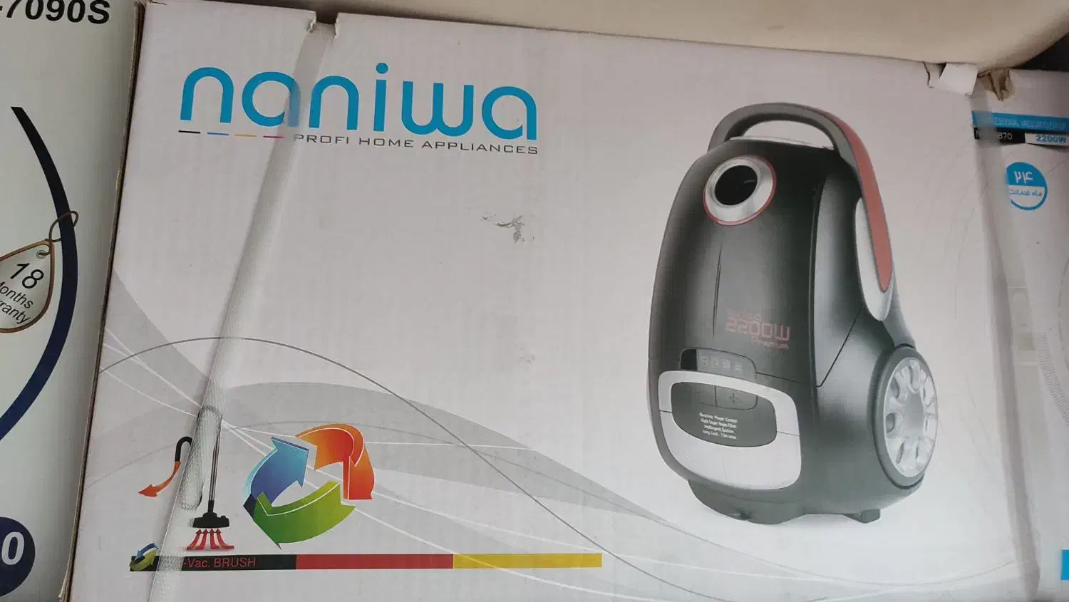 جارو برقی naniva 2200w|جاروبرقی، جارو شارژی، بخارشو|عباسآباد, |دیوار