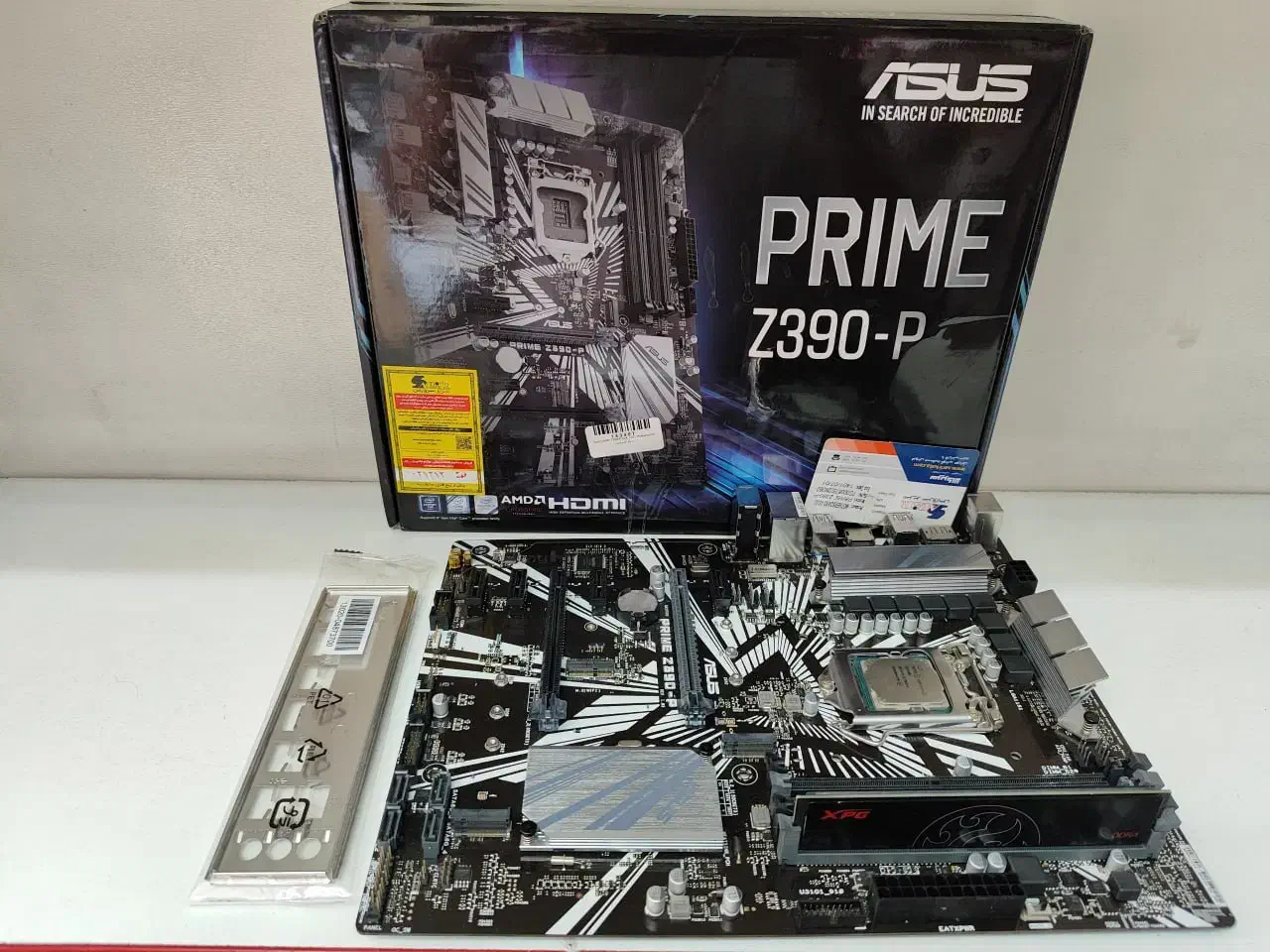باندل Z390P Asus|قطعات و لوازم جانبی رایانه|تهران, اکباتان|دیوار