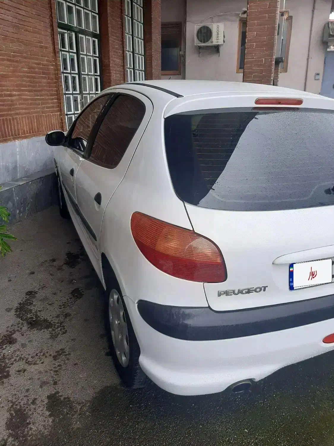 پژو ۲۰۶ تیپ ۲ مدل ۸۹ استثنایی|خودرو سواری و وانت|رشت, ساغری سازان|دیوار