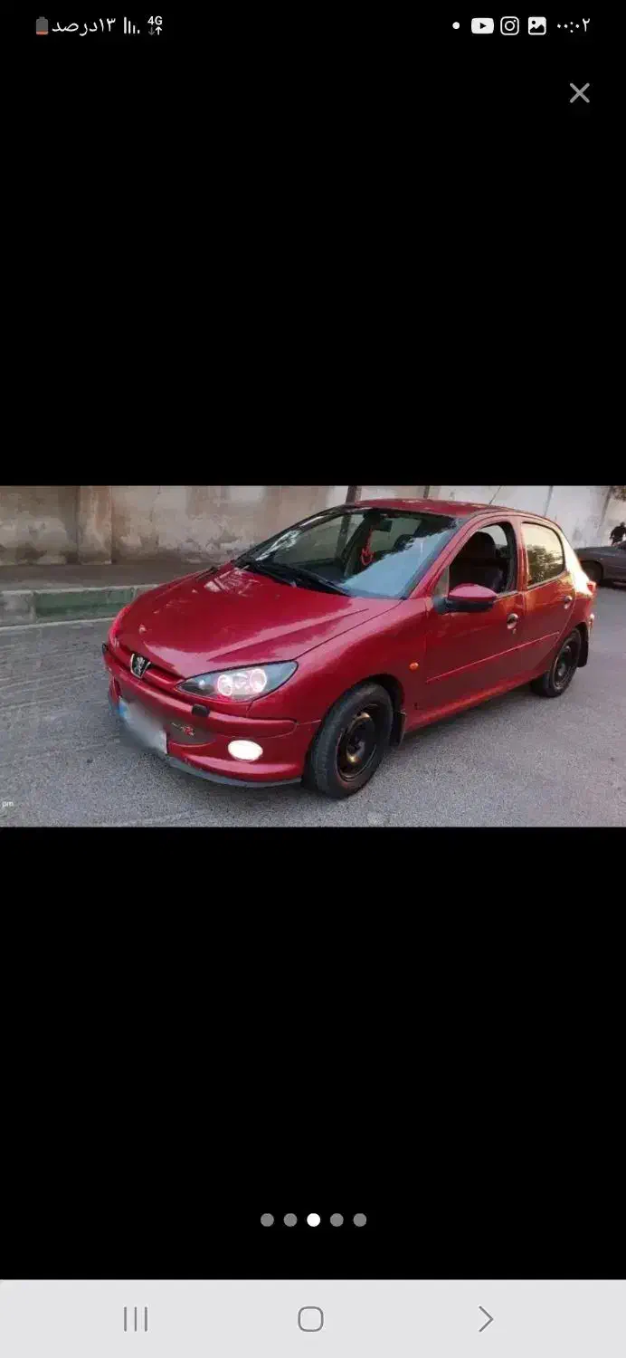 پژو۲۰۶(مدل۸۳)|خودرو سواری و وانت|تهران, خاک سفید|دیوار